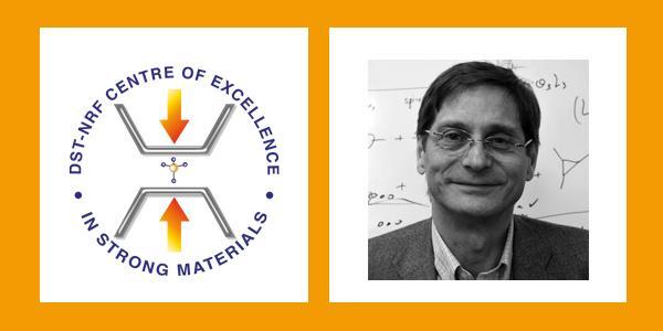 The DST-NRF Centre of Excellence in Strong Materials and Professor Joao Rodrigues, Head of the School of Physics won awards at the 2016/2017 NSTF-South32 Awards